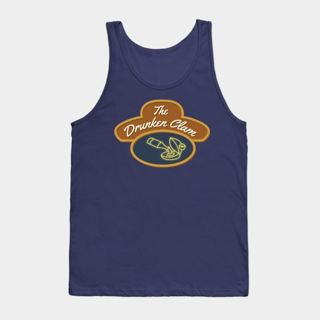 The Drunken Clam Tank Top by winstongambro